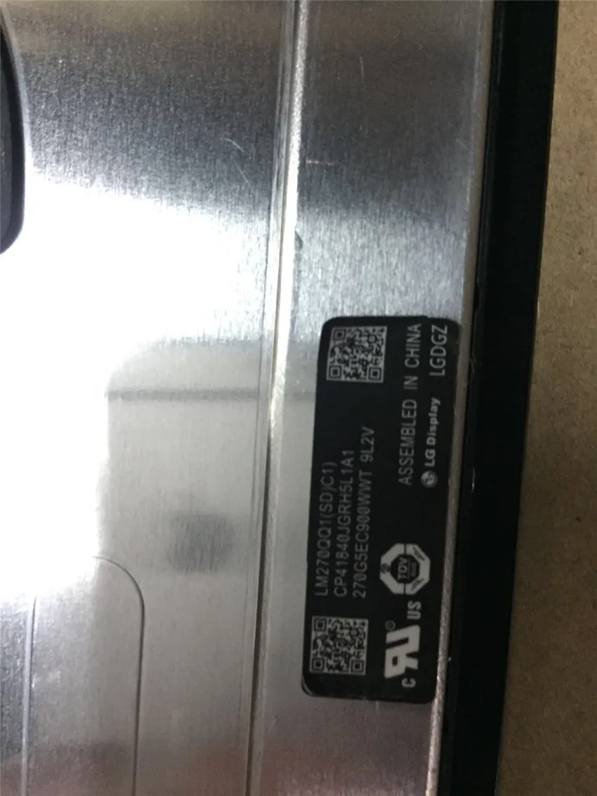 ЖК-дисплей Экран Дисплей Панель Для iMac 2" A1419 5 K LM270QQ1(SD)(C1) SDC1 MNE92LL/MNEA2LL/Mid EMC: 3070