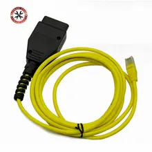 2018 novo esys cabo de dados para bmw enet ethernet para obd interface E-SYS icom codificação para f-serie cabo diagnóstico