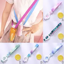 Длинная Пряжка бутылки воды плечевой ремень шнурок Портативный Регулируемый универсальный бутылка для воды с ремешком#4JY09