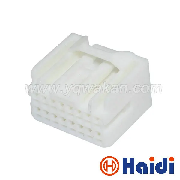 

Free shipping 2sets 16pin auto plastic electrical plug 16way wiring harness unsealed connector with pins
