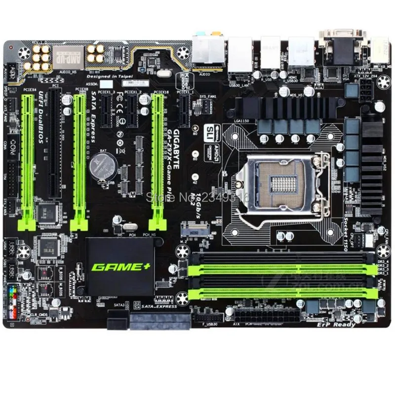 

Original For Gigabyte GA-Z97X-Game Plus Desktop Motherboard Z97X-Game Plus Z97 LGA 1150 i3 i5 i7 DDR3 100% Fully Test