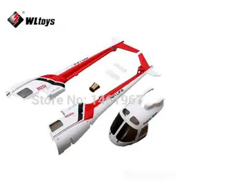 

WLtoys V931 RC Helicopter Spare Parts Canopy + Parts Tail Set for V931 helicopter