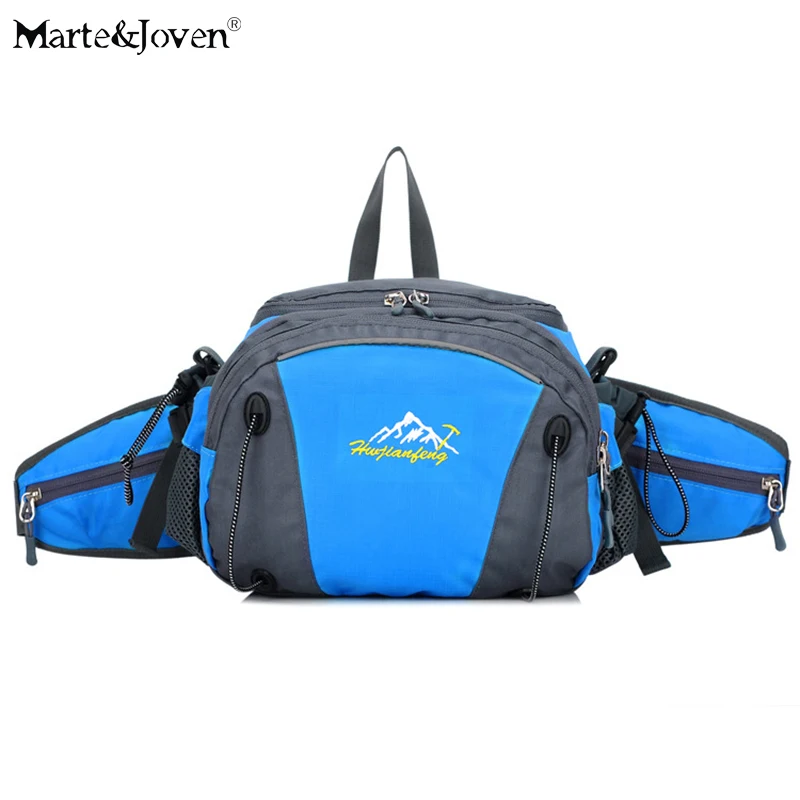

Portable Multifunction Waterproof Waist Packs for Men Women Large Capacity Travel Messenger Bag Extensible Multi-pocket Belt Bag