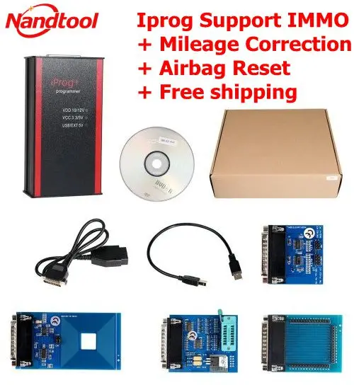 

NEW Iprog+ V80 V77 IPROG Pro Programmer Support IMMO + Mileage Correction+ Airbag Reset year 2019 Carprog Digiprog III Tango