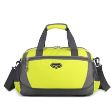 Дорожная сумка для женщин и мужчин, водонепроницаемые нейлоновые мужские сумки, повседневные женские дорожные сумки леденцовых цветов, сумка через плечо