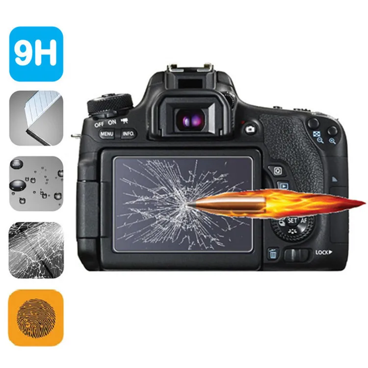 2-Pack 9 H закаленное Стекло ЖК-дисплей Экран протектор для Olympus e-pl8 e-pl7 e-p5 pl8 pl7 P5 цифровой Камера