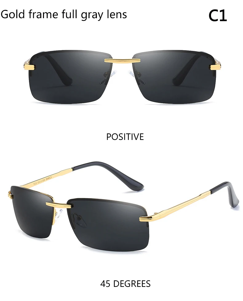 BOYSEEN, модные HD поляризованные солнцезащитные очки, мужские полароидные линзы, UV400, для вождения, металлическая оправа, мужские солнцезащитные очки, 905