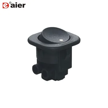 

100PCS MRS-7-101 ON OFF Black ON OFF Rocker Switch Square MRS Series With Screw Terminal Black color