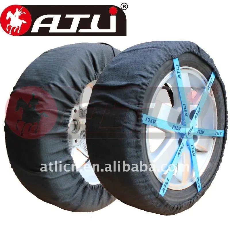 ATLI wholesale Autosock Textile snow chain fabric chain tire sock for