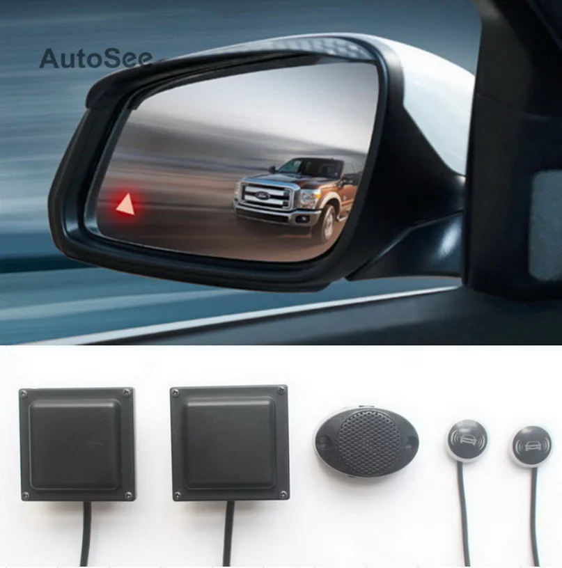 

for JAC for Roewe for MG for changAn for Besturn BSD BSM blind spot Radar detection 24GHZ Microwave Sensor Mirror light alarm