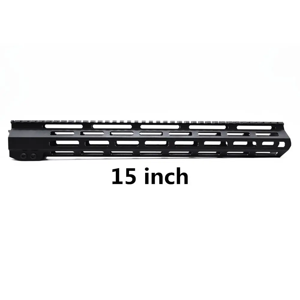 " 9" 1" 12" 13," 15" дюймов AR15 поплавок Keymod MLOK Handguard Пикатинни для охоты Тактический M4 M16 прицел Крепление - Цвет: 15 inch