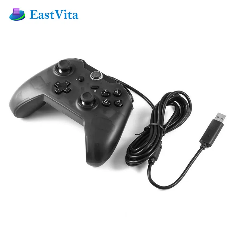 

2019 New 2.2m USB Wired Pro Controller for Nintend Switch Console and PC Double Motor Vibration For Nintend NS Host for PC r30