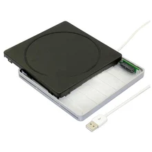 Слот-в USB SATA внешний CD DVD/RW привод корпус Caddy чехол для Apple