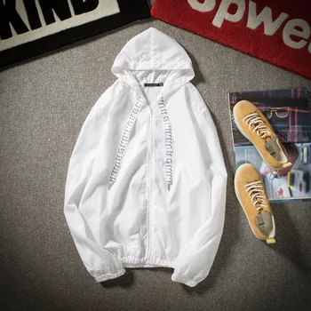 

2018 summer men Japanese style Lightweight Protective clothing printing Jacket Outerwear jackets Women casual men's Jacket