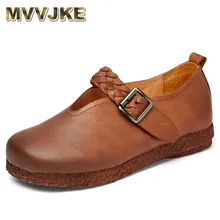 MVVJKE/Женская обувь на плоской подошве, женские мокасины, слипоны на толстой мягкой подошве, Женская Повседневная летняя обувь, модная женская обувь на плоской подошве