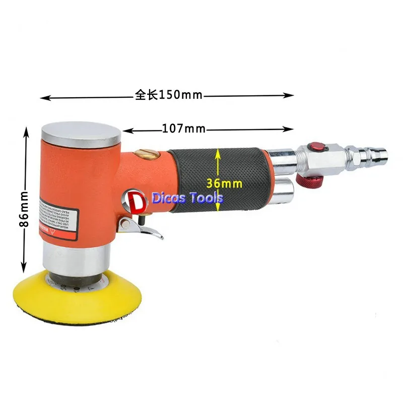 Пневматический шлифовальный станок 3 дюймов шлифовальный инструмент воздушный шлифовальный станок компактный превосходный инструмент