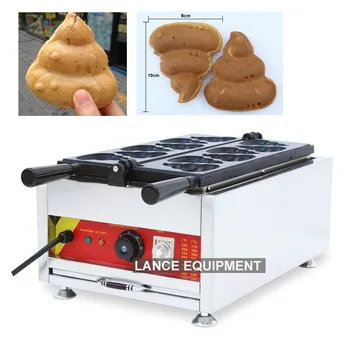 

110v 220v waffle maker poo/poo shaped waffle maker/waffle pops maker