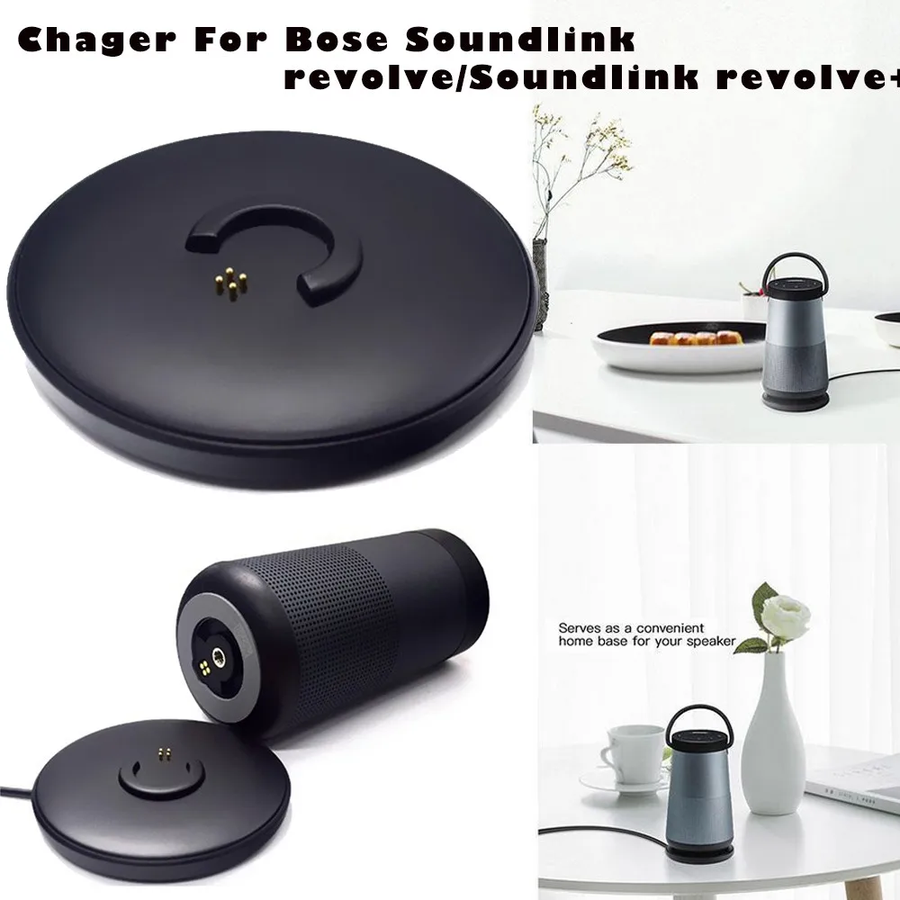 Wireless Dock Cradle Charger For Bose-SoundLink Revolve//Revolve iphone X 8plus