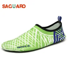 Для мужчин женщин пляжные акваобувь уличная Спорт ласты для плавания воды обувь взрослых мягкие Приморский болотных быстросохнущая