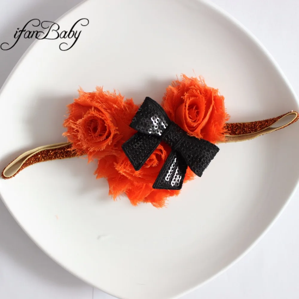 shabby flower headband 13