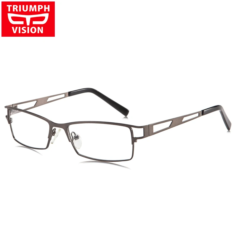 Очки для близорукости TRIUMPH VISION мужские прямоугольная металлическая оправа