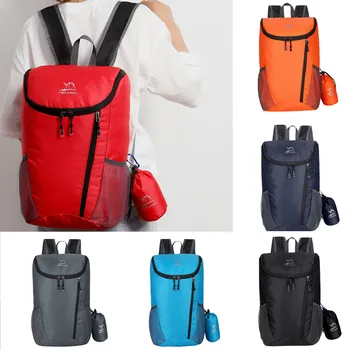 

2019 New Travel Backpack New Men And Women Outdoor Mountaineer Bag Fold Backpack Waterproof Shoulder Bag mochila mujer рюкзак