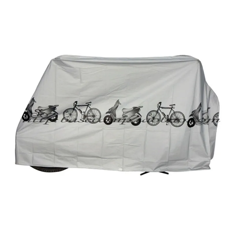 

Rainproof Dustproof Cover for Bicycle Electric Vehicle Motorcycle White/Gray