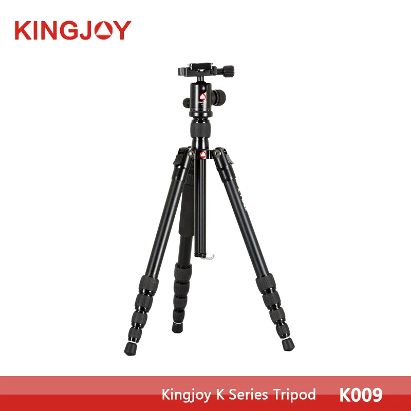 

Kingjoy K009 Tripod Aluminum Tripods Monopod For Camera With V00 Ball Head Carrying Bag Max Loading 6kg Free Shipping