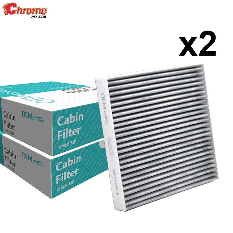 

2x Car Pollen Cabin Filter Activated Carbon 80292-SDA-A01 80292-SDC-A01 For Acura CSX ILX Hybrid MDX RDX RL RLX TL TLX TSX ZDX