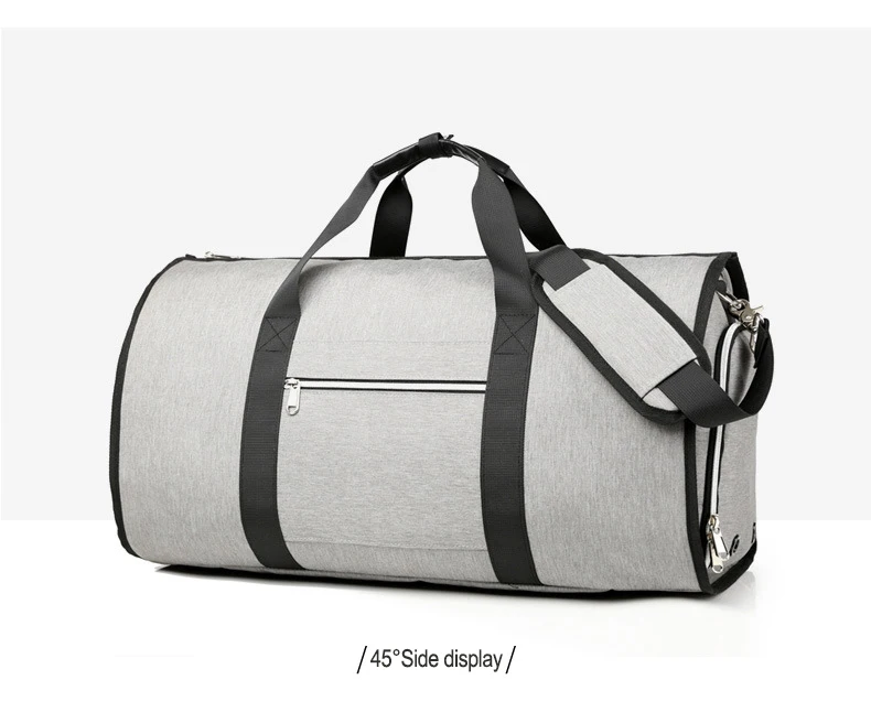 OZUKO, Большая вместительная мужская сумка для путешествий, многофункциональная сумка для хранения, ручная багажная сумка для путешествий, водонепроницаемая дорожная сумка с карманом для обуви