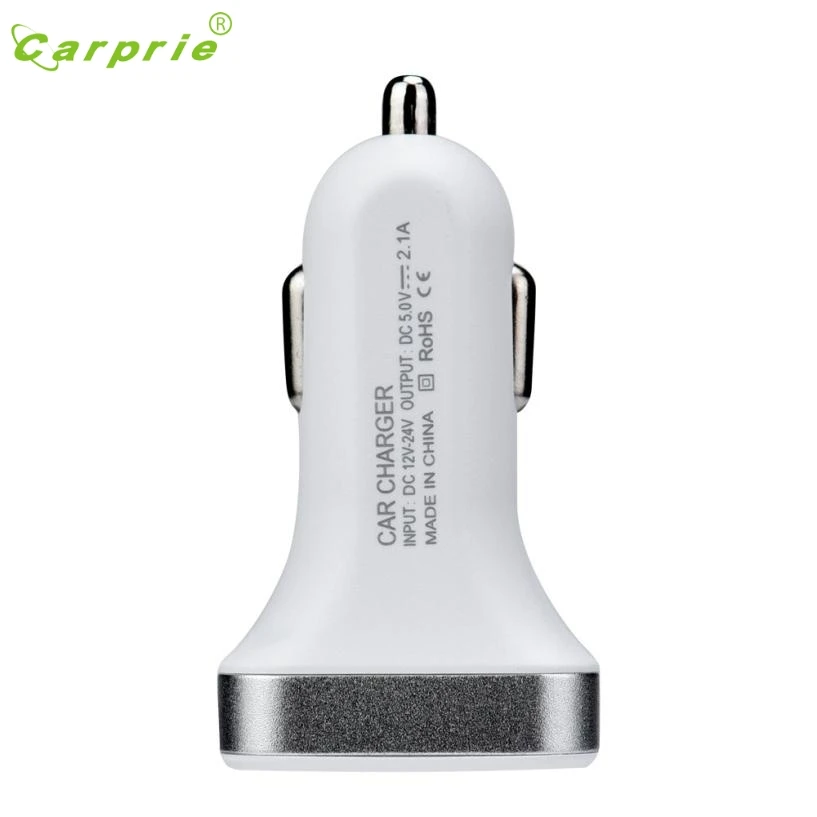Зарядное устройство 4 в 1 двойной Переходник USB для зарядки машине зарядное