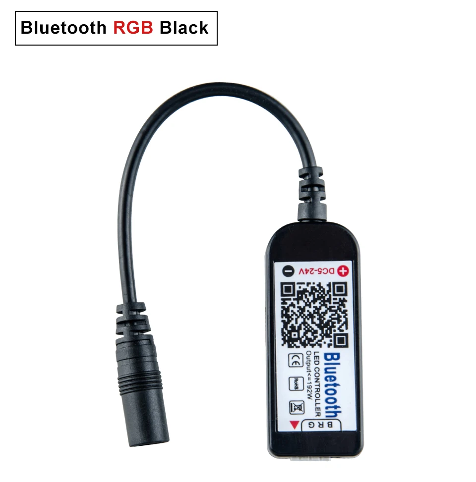 Цветная(RGB) Bluetooth контроллер Wi-Fi 5 V-24 V RGBW Светодиодные ленты светильник Диммер распространяется на iOS и Android смартфон 5050 2835 RGB ленты лампы