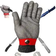 Car repair tools safety anti-cutting stab-resistant stainless steel metal mesh gloves high performance level 5 protection 10166