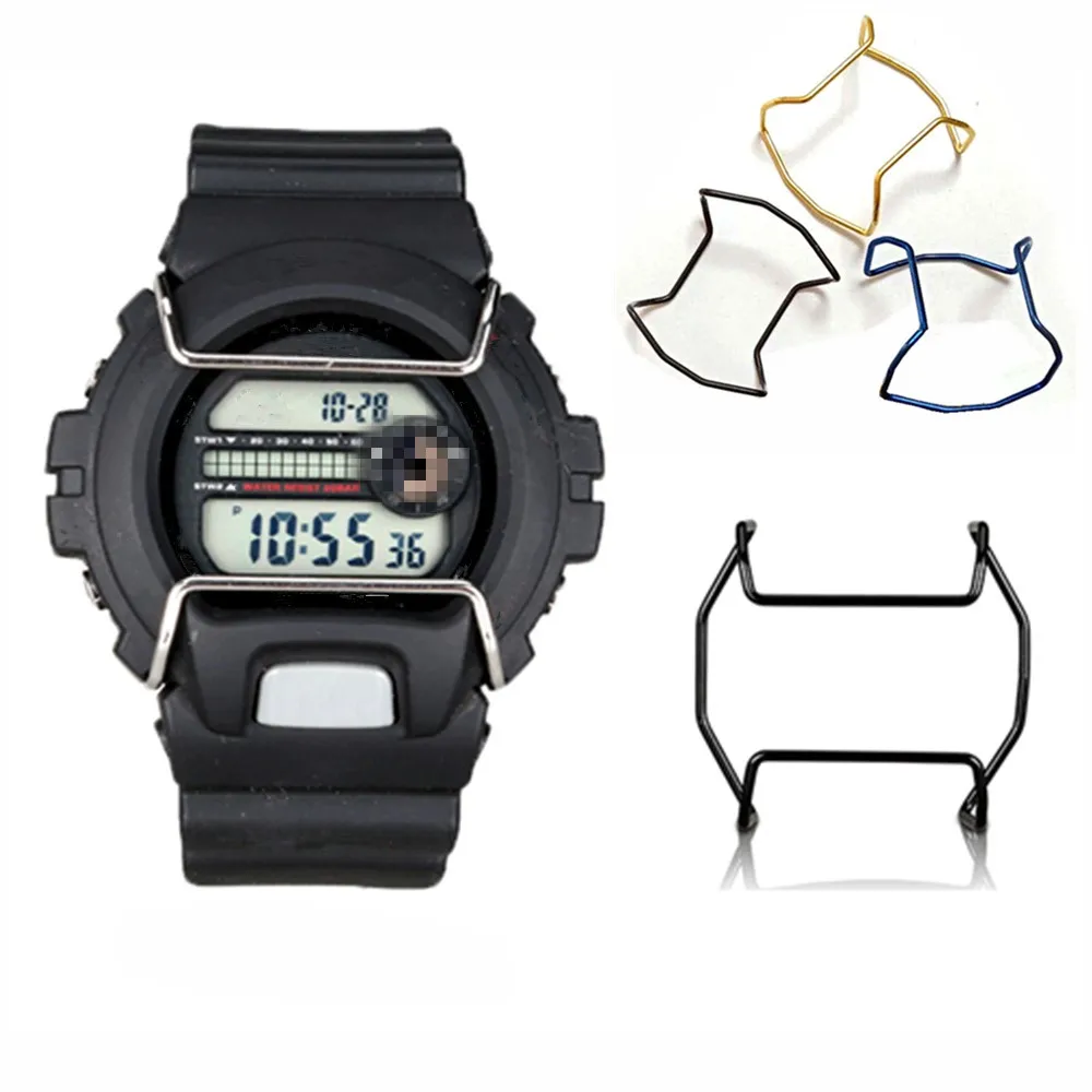

Watch Accessories For GA-100 GD-120 100 DW-5600 GLS-5600 DW-6900 GX-56 GXW-56 BULLBAR Steel Case Bumper stainless steel