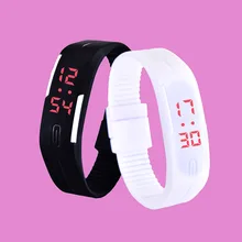 SESEDEN New Fashion LED Bracelet Digital Watches Ladies Child Clock Women’s Bracelet Watches Rubber Sports Wristwatch Saat 2018