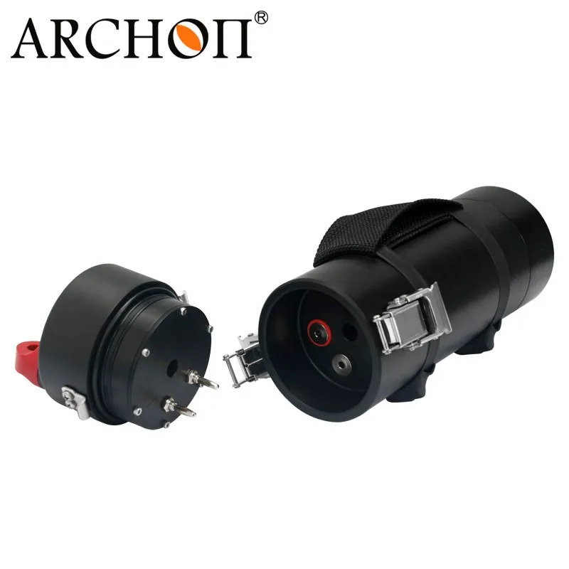 Archon DH102 Канистра Дайвинг видео фонарик фонарь 10000 люмен для подводной фотографии