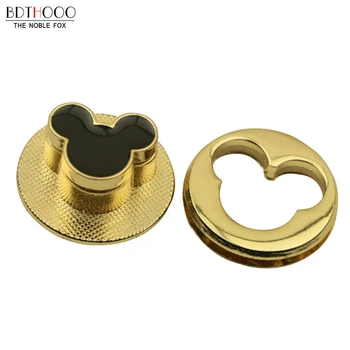 

5Pcs Metal Bag Snap Lock Handbag Clasp Round Turn Lock Parts DIY Purse Locks Button Bags Accessories Replacement Buckle