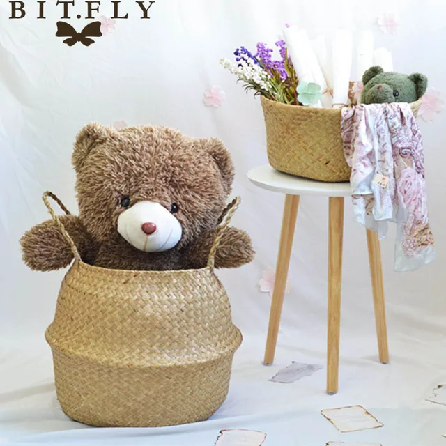 Aliexpress.com: Comprar Planta de Flor de mimbre Cesta Plegable Ropa