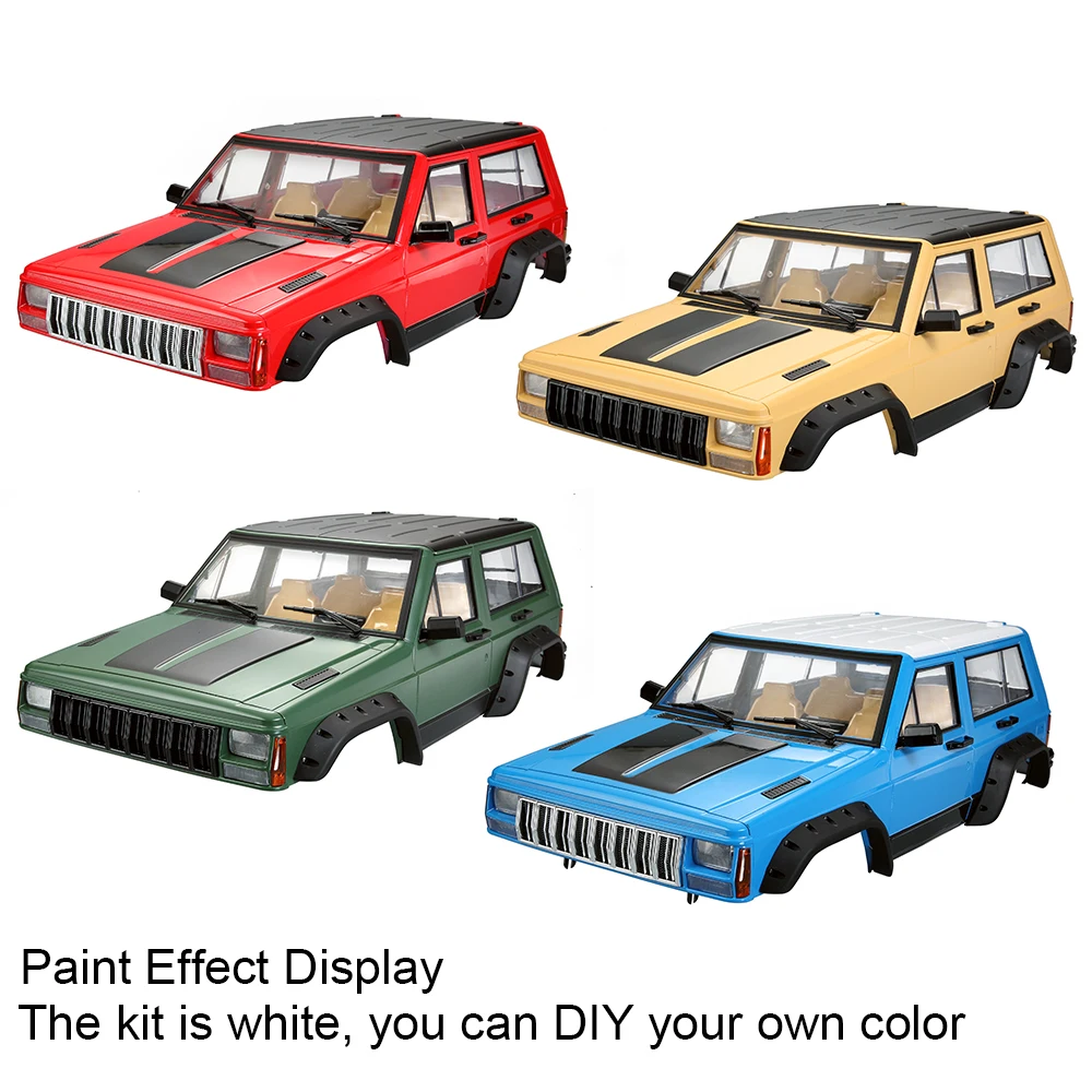 

Hard Plastic Car Shell Body DIY Kit for 275mm Wheelbase 1/10 RC4WD D90 TF2 MST RC Crawler