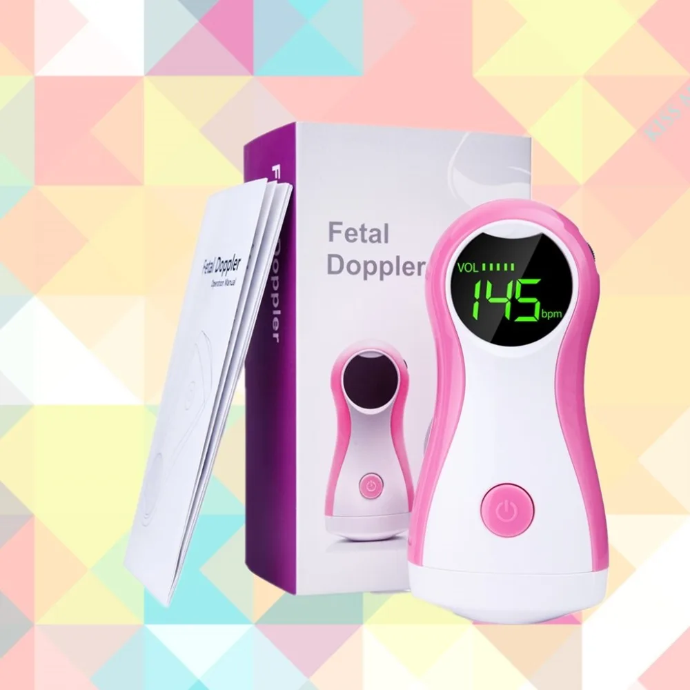 

Fetal Doppler Baby Monitor LCD Display Portable Baby Heart Rate Monitor With Earphone YK-90C For Pregnant Women