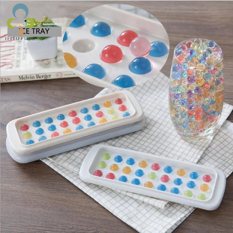 

Silicone Mould Ice Tray Mold Round and Square Mold Make Ice Lattice Creative Color Ball Round Ice Tray Random Color TDJ