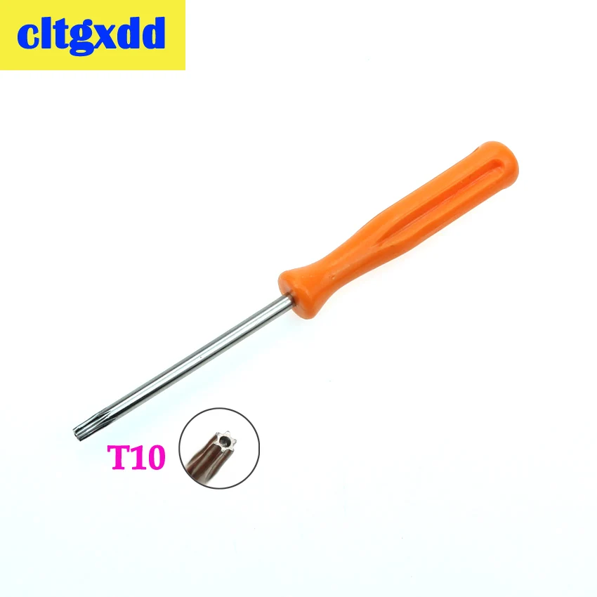 

cltgxdd 2 PCS Security Screwdriver for Xbox 360/ PS3/ PS4 Tamperproof Hole Repairing Opening Tool Screw Driver Torx T10