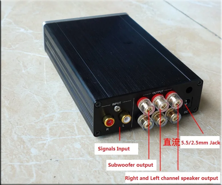 Бриз аудио DP1 HiFi 2,1 канальный TPA3116D2 полный цифровой аудио усилитель 50 Вт* 2+ 100 Вт* 1 сабвуфер усилитель Bluetooth 5,0