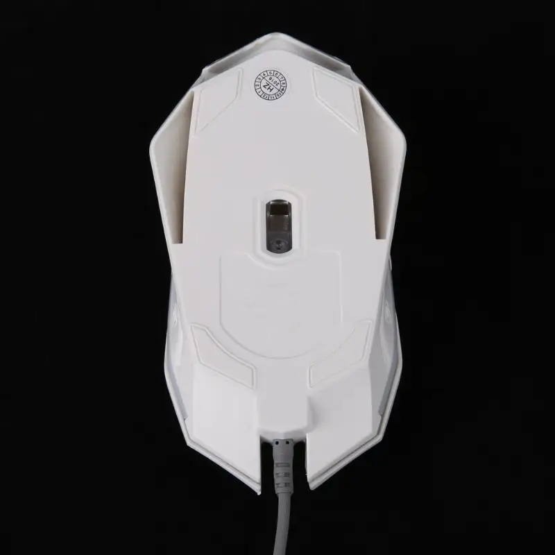 Профессиональный игровой Мышь 1600 Точек на дюйм USB красочные светодиодный Проводная оптическая мышь с подсветкой 3D ноутбук беспроводная