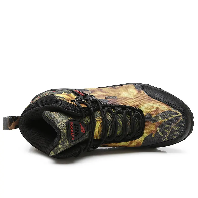 New Arrival Men's Plus Size 39-45 Hiking Shoes Anti-skidding Mountain Climbing Sports Shoes Outdoor Athletic Trekking Boots 