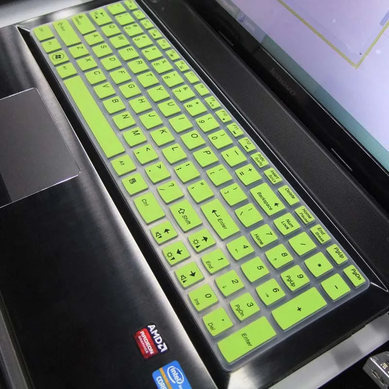 Силиконовая Клавиатура Обложка Protector Кожи для Lenovo IdeaPad Z500 Z510 Z501 Z505 Z585 V580 U510 V570 S500 B580