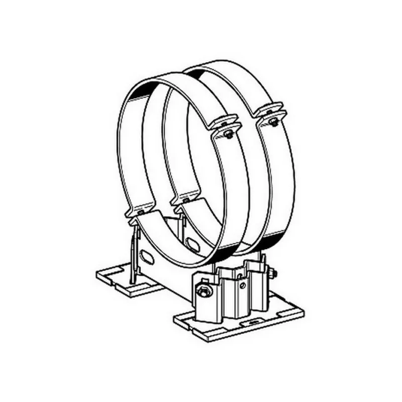 SIKLA 110105 soporte Patin раздвижные LD HV 150 DN 600 HCP с высоким уровнем защиты от коррозии|Гайки|