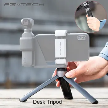 

PGYTECH Tripod Mini Handle Desktop For DJI OSMO Pocket/GoPro/osmo Action Camera 1/4 thread port for Expansion Accessories