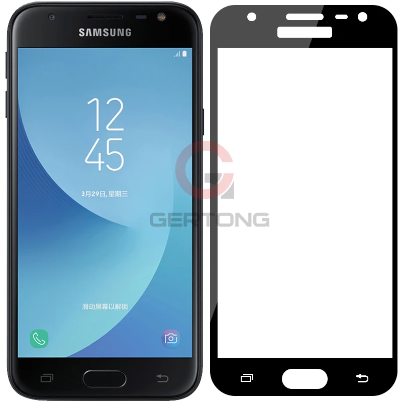 Закаленное стекло с полным покрытием для Samsung Galaxy J5 J7 J3 2017 J530 J730 J330 J6 J8 J4 A8 A6 2018