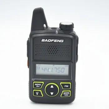 

10PCS New Design BaoFeng Mini BF-T1 UHF 400-470MHZ Handheld Two way Radio/Walkie Talkie Portable Transceiver for Hotel